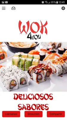 Wok 4 You android App screenshot 0